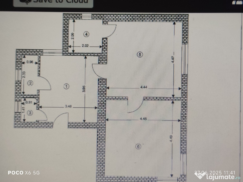 Vand urgent apartament 2 camere parte P+1 Centru Brasov