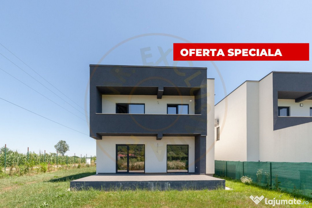 Casa eficienta energetic A+ la 10 min de Pitesti si 5 min de