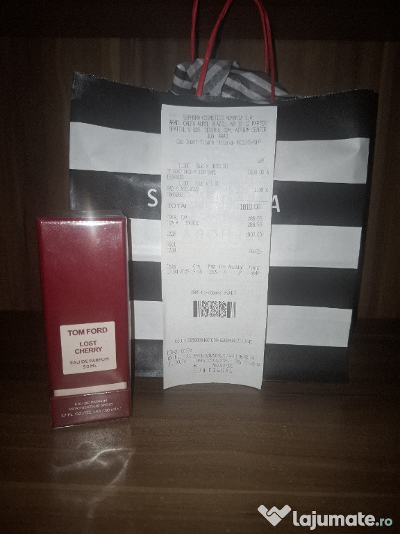 URGENT!!! Vand Parfum Tom Ford Lost Cherry 50ML sigilat, nou URGENT!!!