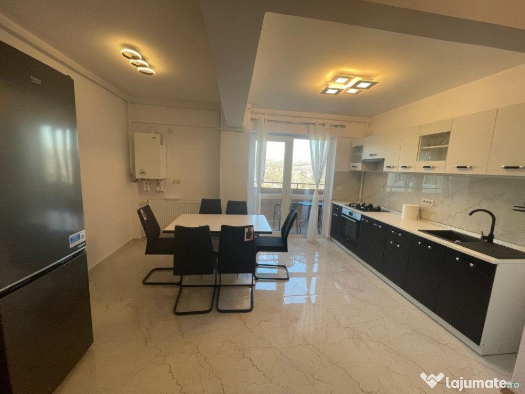 APARTAMENT 2 CAMERE, MOBILAT SI UTILAT,ABSOLUT NOU, LOC DE P