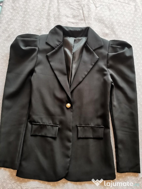 Sacou negru elegant