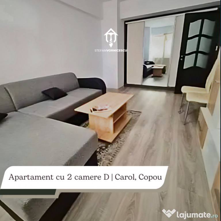 Închiriere apartament 2 camere decomandat | Carol Residence