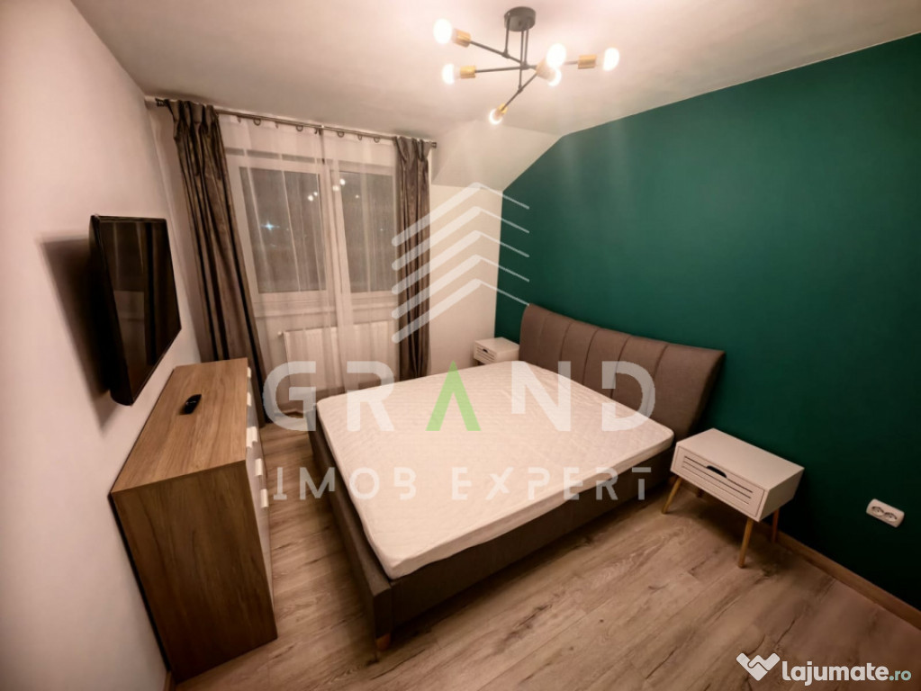 Ap 3 camere,2 BALCOANE,PARCARE,Zona Floresti/Sub Cetate