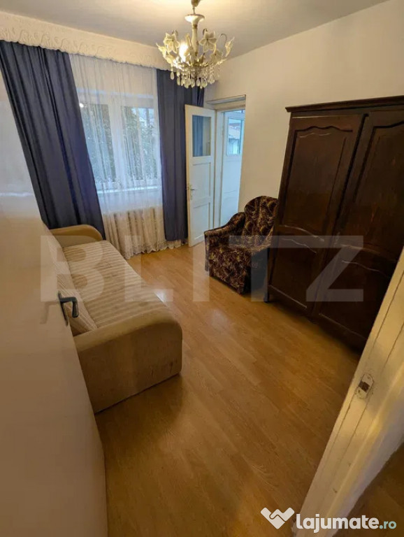 Apartament 4 camere, 74 mp, et intermediar, Manastur
