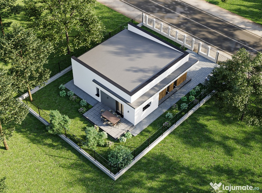 Casa individuala 4 camere - teren 419mp - Berceni