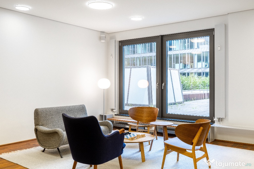 Spațiu de birou privat pentru 5 persoane în Regus Hermes