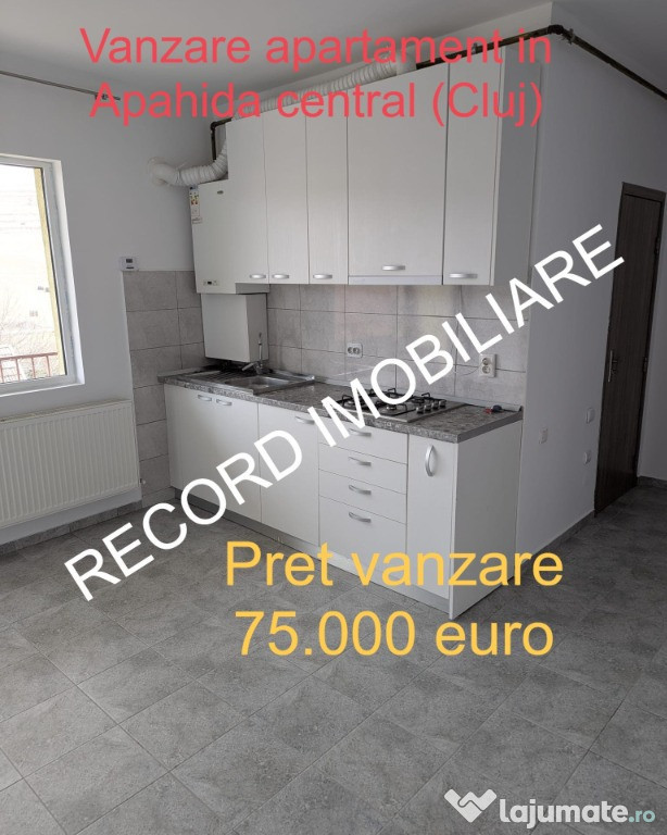 Apartament situat in zona centrala Apahida (Cluj).