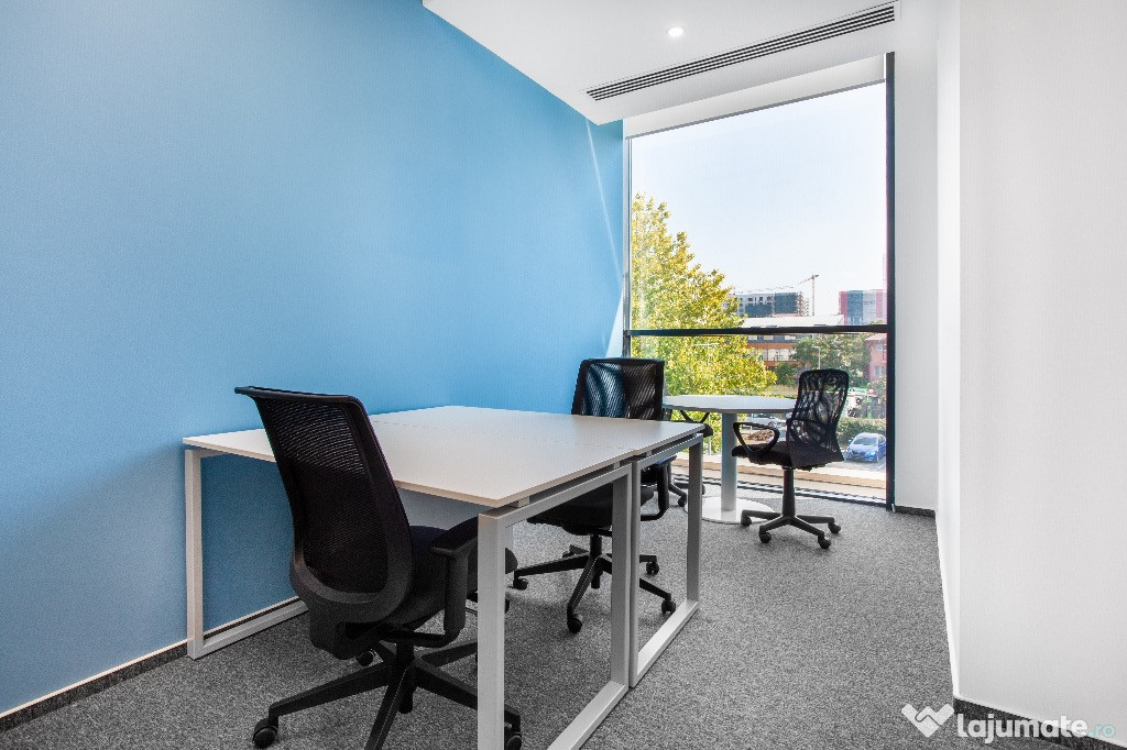 Spațiu de birou privat pentru 3 persoane în Regus Anchor Business
