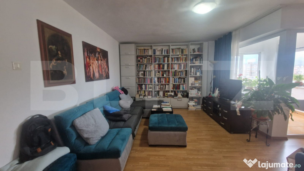 Apartament 91 mp, 3 camere 2 bai , Vlahuta vedere panoramica