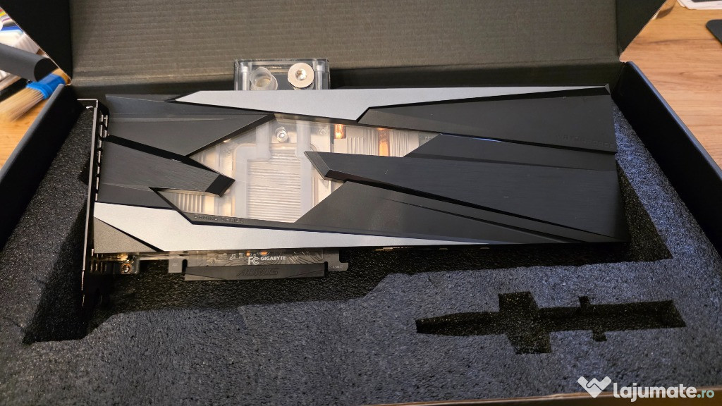 Placa Video Gigabyte RTX 3080 Gaming OC Waterforce WB 10G