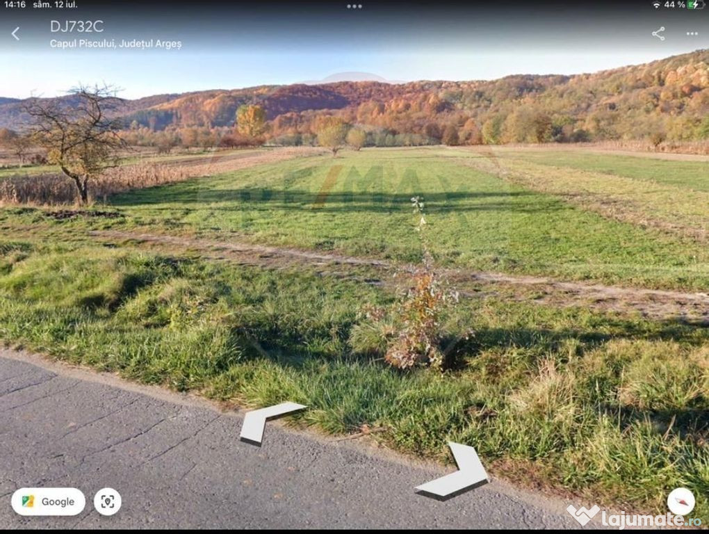 Teren 4,006mp Capu Piscului (Godeni) / Strada Principala