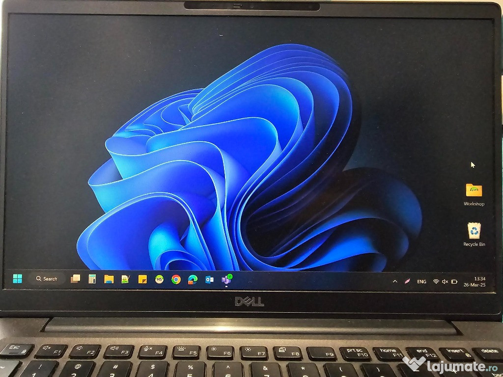 Dell Latitude 7400, i7-8665U, 16GB RAM, SSD 256 GB