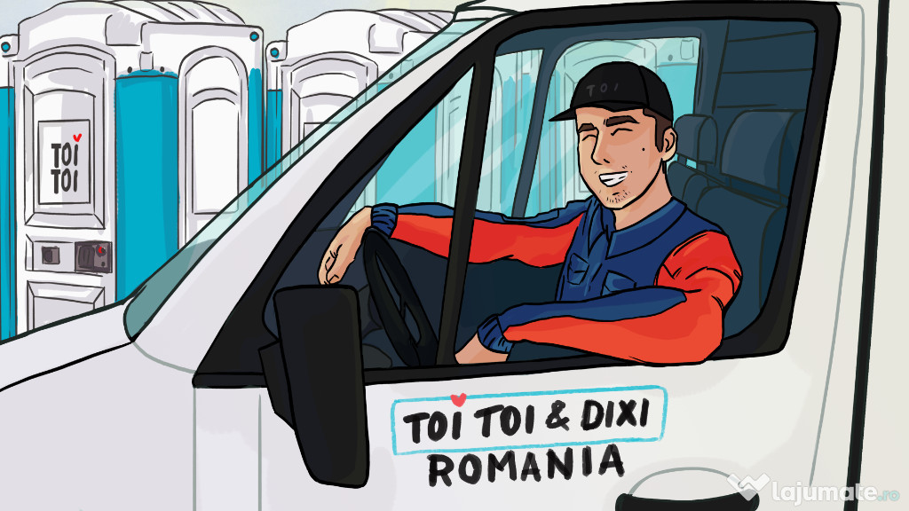 Toi Toi angajează șofer vidanjor pentru autovidanja in Timisoara