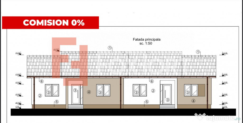 COMISION 0% Duplex cu 4 camere, 2 bai - zona Drumul Boilor