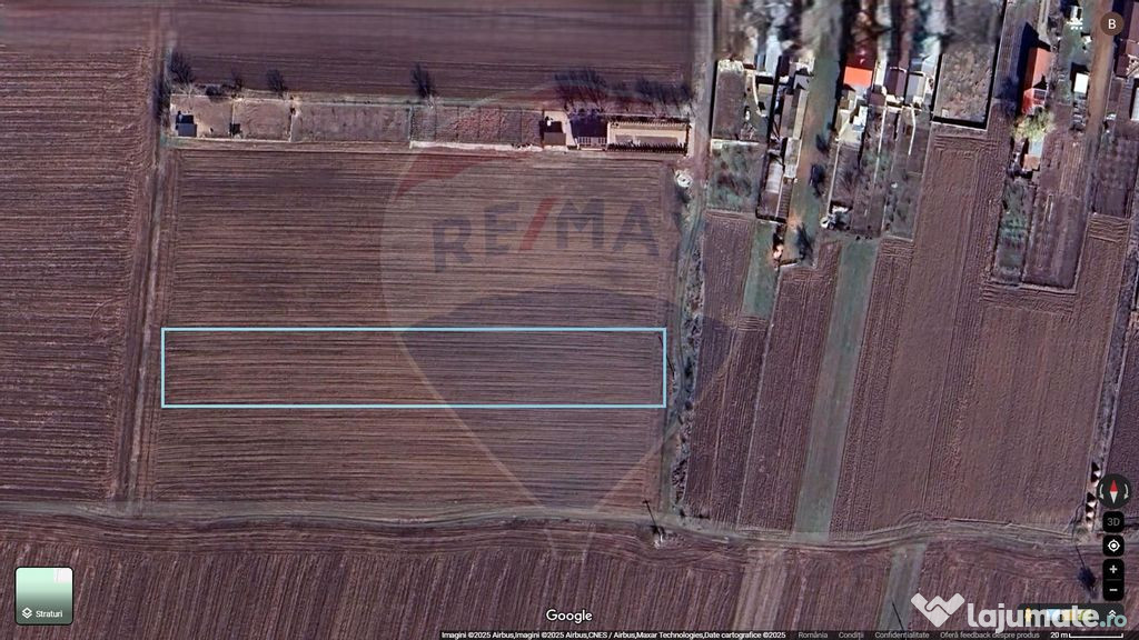 Teren 4,577mp Slatioara / Strada Tineretului