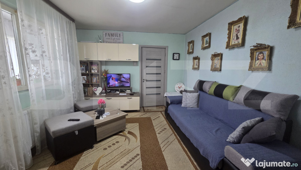 Apartament 2 camere, 53 mp, etaj 1 - Brazda lui Novac