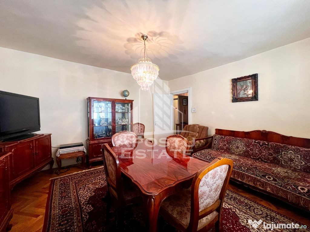 Apartament 3 camere, decomandat, zona Telegrafului