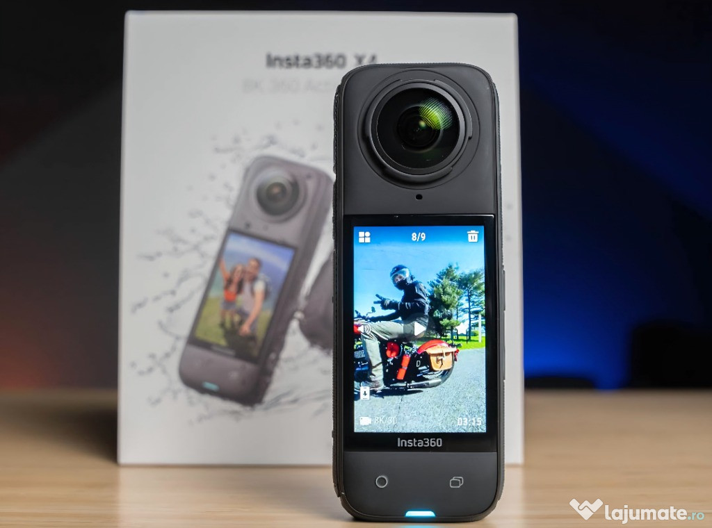 Insta 360 X4 - Camera video sport - Ca nouă!