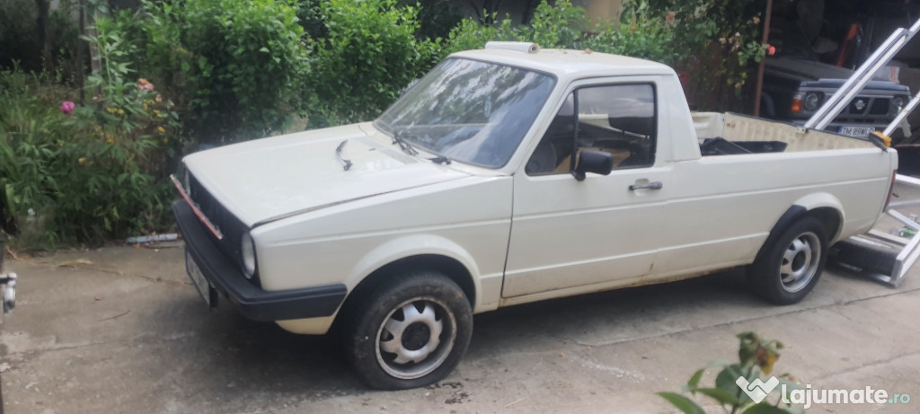 Vw Caddy 1.6D an 1986 pretabil vehicul istoric