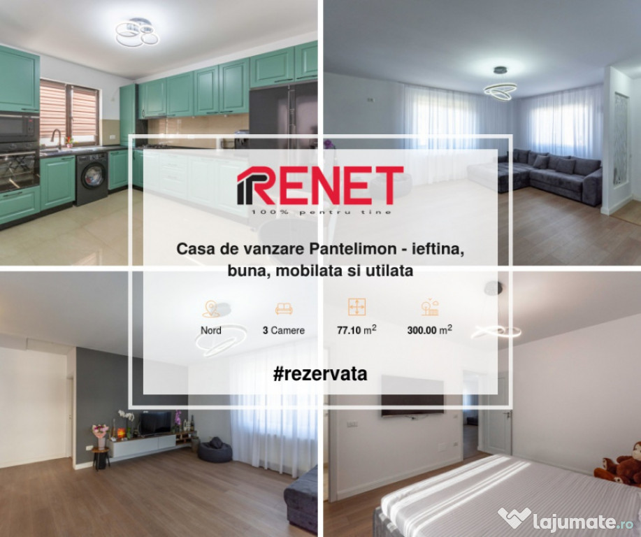 Casa individuala noua, Pantelimon. Locuita. Persoana fizica.