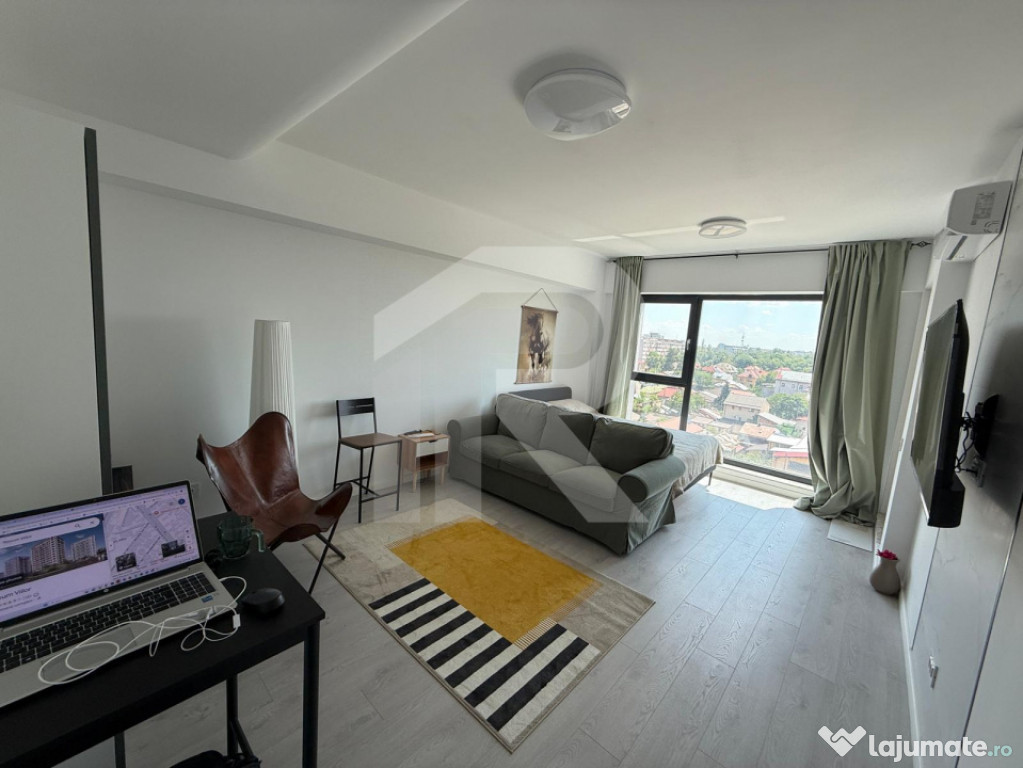 Garsoniera complex Novum Viilor, prima inchiriere !