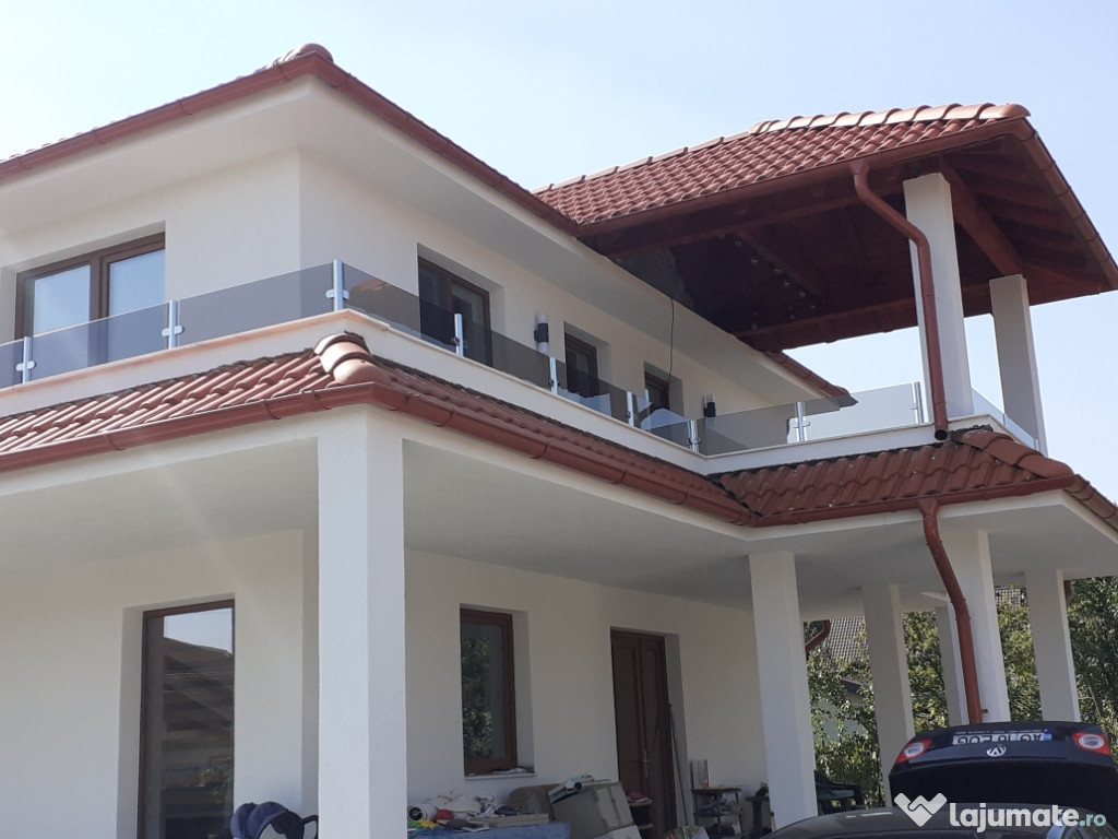 Balustrade cu sticla