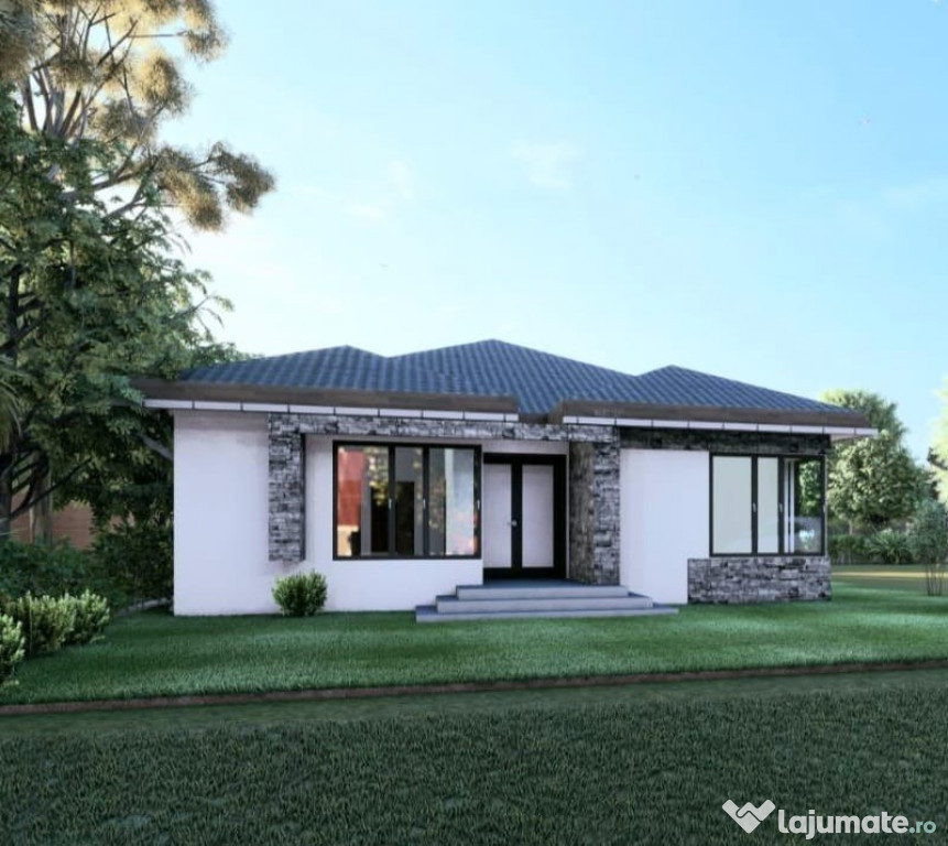 Casă la sol, Via Carmina – 130 mp utili, materiale premium, comision 0