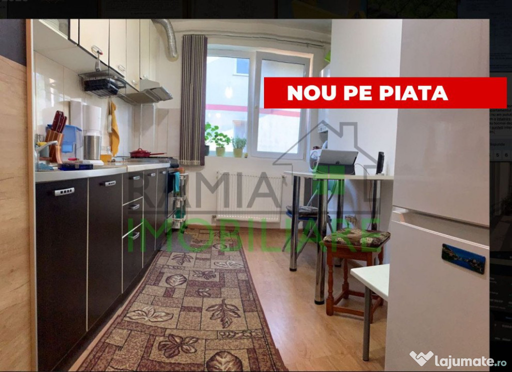 Vânzare apartament 2 camere, etaj 1, parcare și boxă –