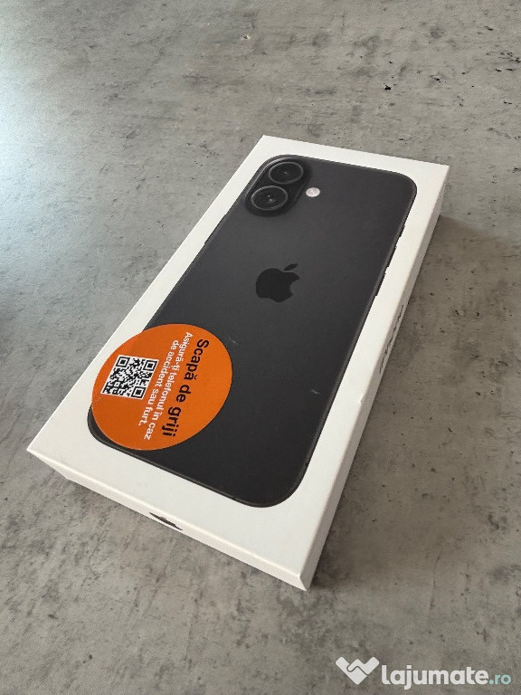 IPhone 16 nou sigilat cu accesorii full