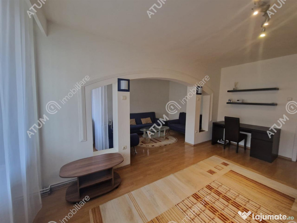 Apartament cu 3 camere si 2 bai de inchiriat in Sibiu zona G