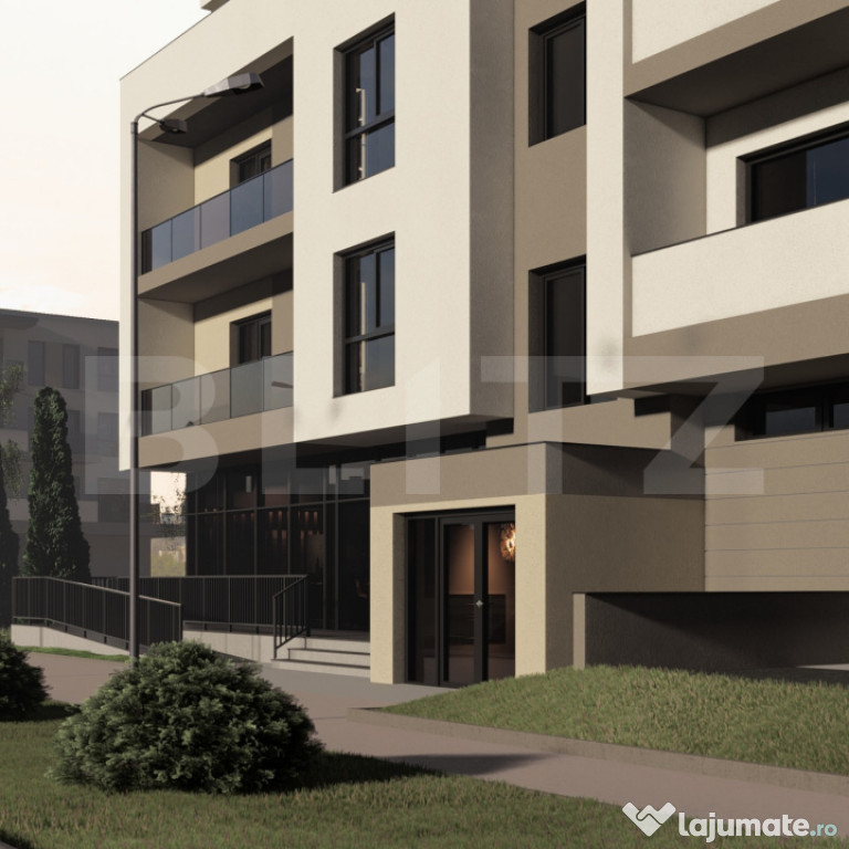Apartament modern 2 camere, bloc NZEB, zona Terra