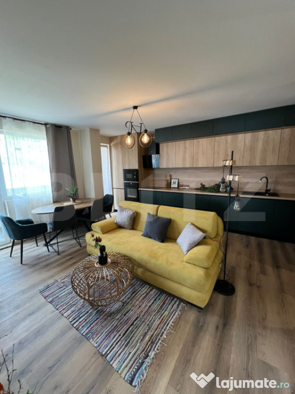 Apartament cu 3 camere, nou la cheie, nelocuit, parcare, zon