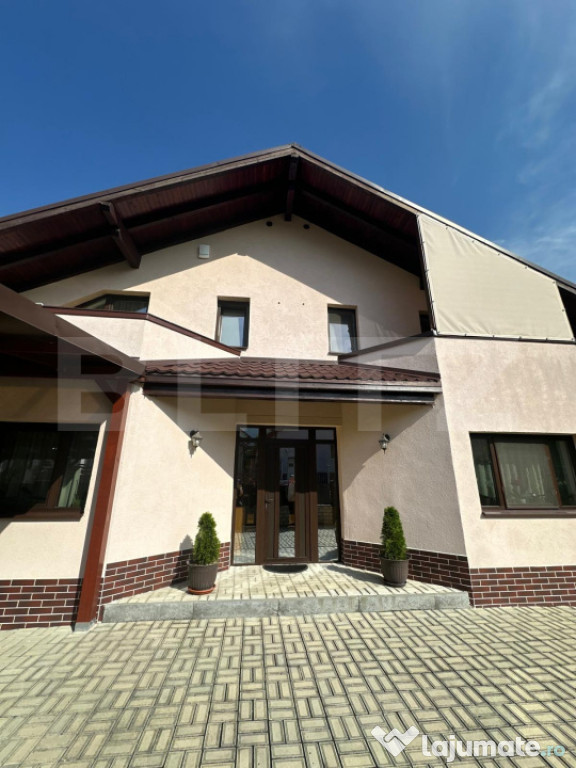 Casa moderna cu terasa, foisor, gradina 500mp