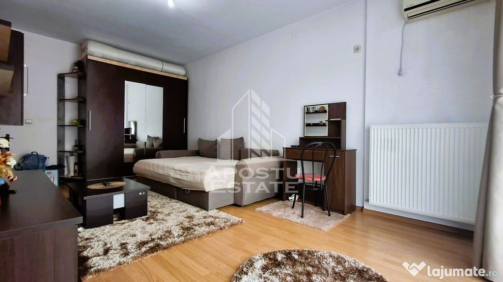 Apartament 1 camera de inchiriat – 38 mp utili, zona Pa...