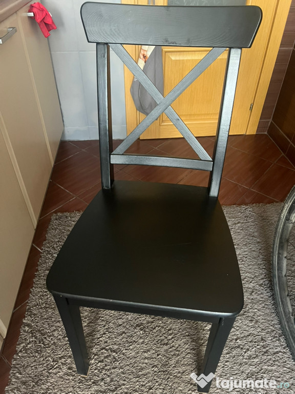 Scaun Ikea ingolf negru, 2 bucati, 110 lei/bucata