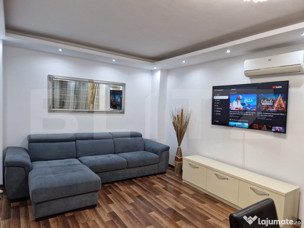 Apartament cu 2 camere,decomandat,zona centrala