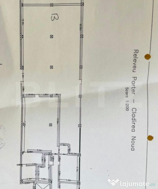 Hala la PARTER, 240 mp, acces facil, zona Piața 1 Mai