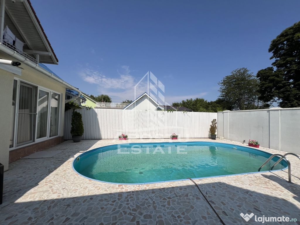 Vila P+M finisata clasic cu piscina