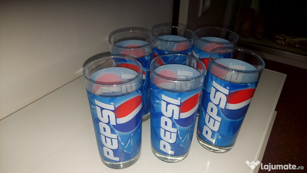 Vând set de pahare PEPSi