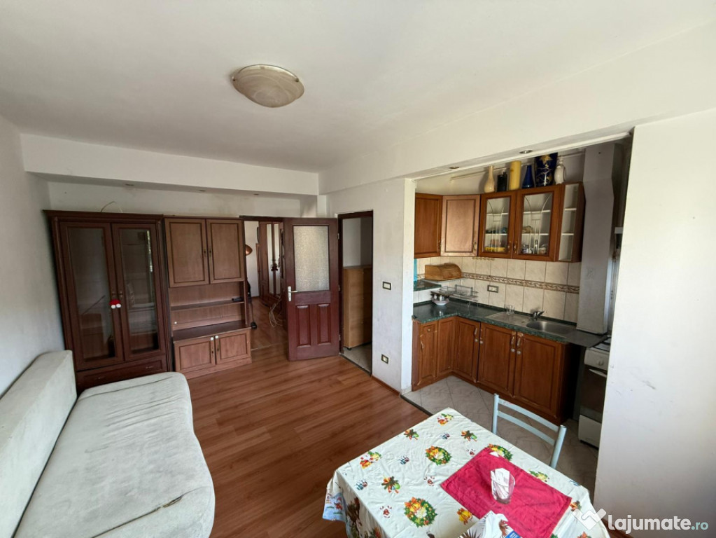 Apartament 2 camere, open space, etaj 2 din 3, zona Rozelor