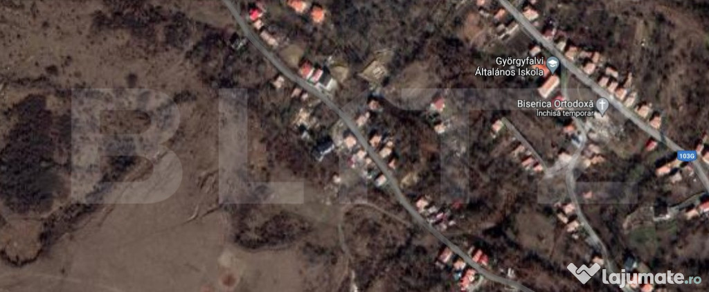 Teren cu casa demolabila, 1440mp, sat Gheorghieni