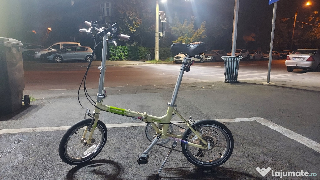 Bicicleta pliabila Pegas Teoretic 7s, 12kg, roti 16 inch