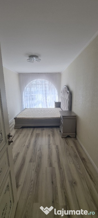 Set pat lemn si noptiere, model MOBEXPERT. GRATUIT: Perdele și covor