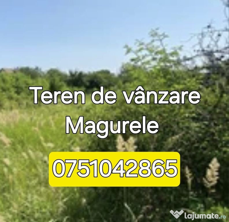 Teren centru Magurele