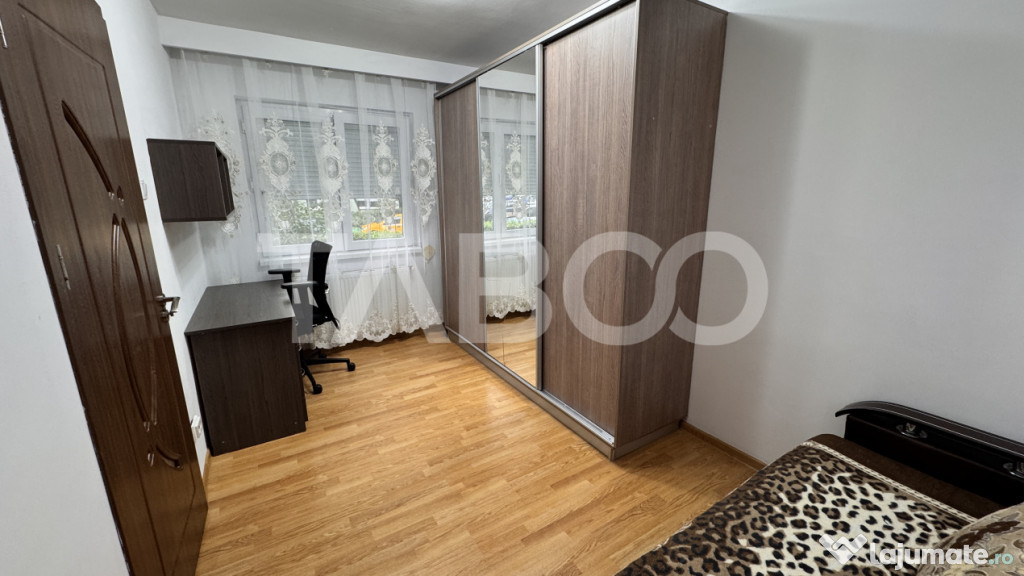 Apartament 2 camere de inchiriat 40 mpu mobilat utilat Vasil