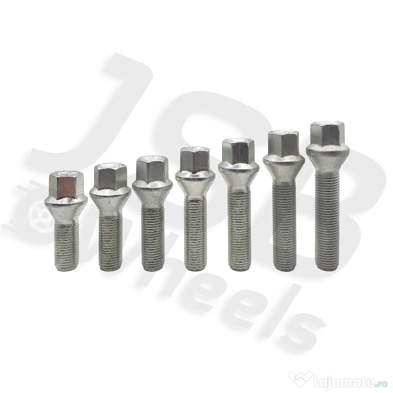 Prezoane jante sferice, conice M14x1.5 VW, Seat, Skoda, Audi, Mercedes