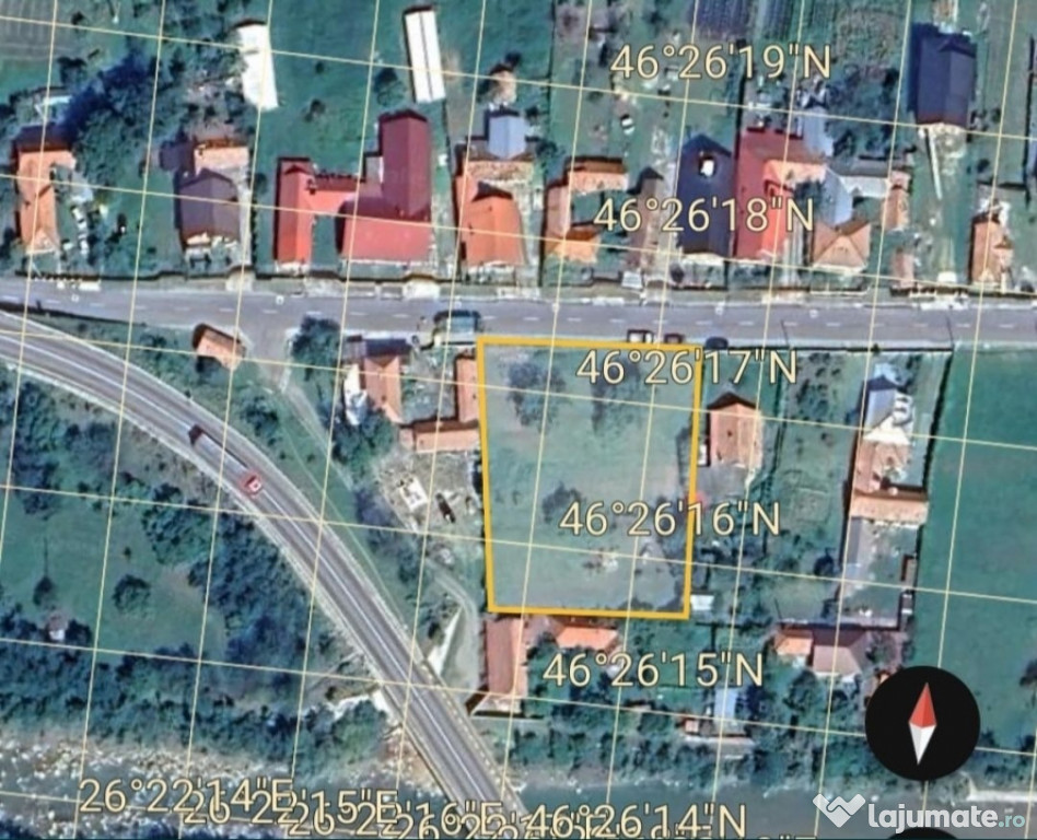 Oportunitate de investiție! Teren construibil 2.300 mp, sat