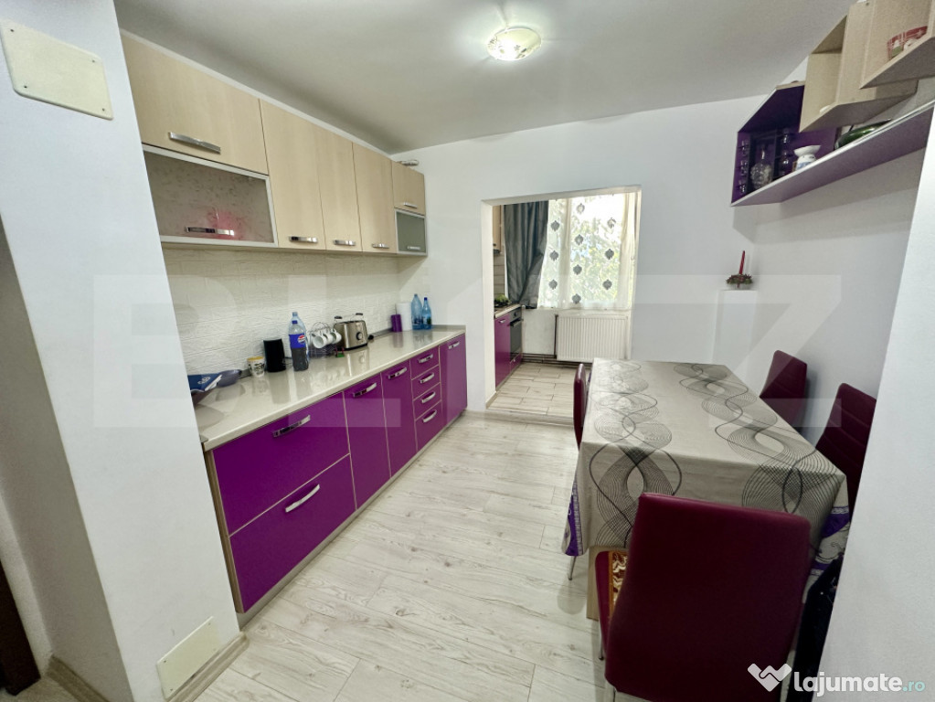 Apartament 2 camere, Ampoi 3 – etaj 2, mobilat & utilat