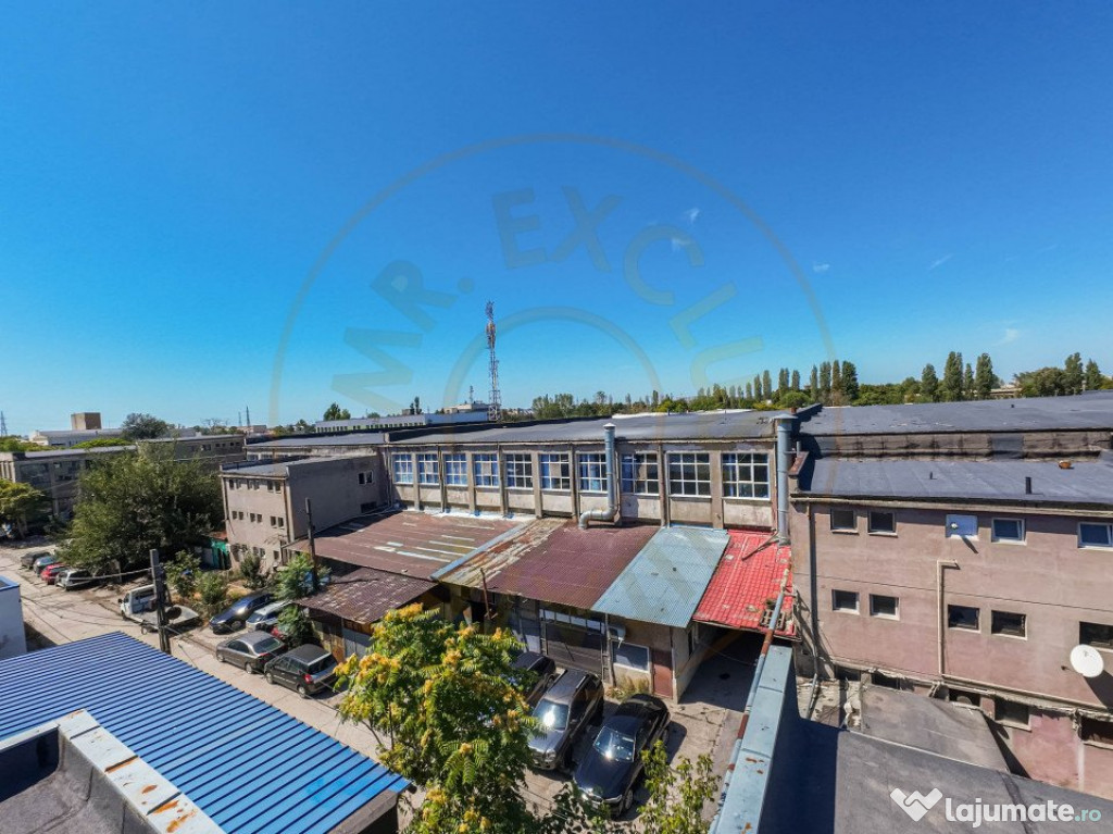 Spațiu industrial – 3.540 mp utili, birouri 600 mp, rand