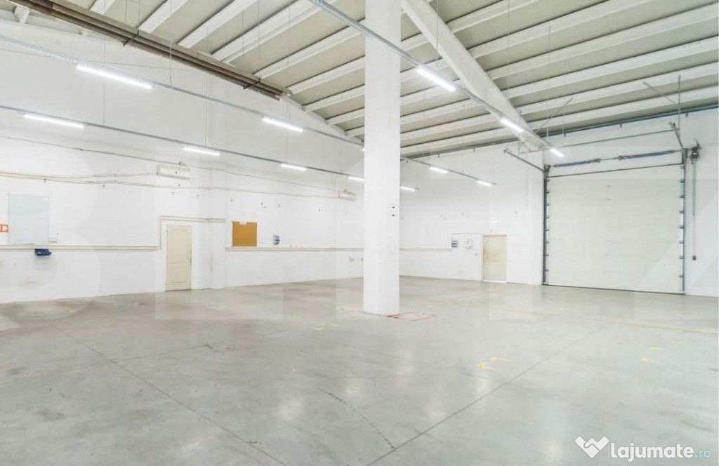 Hală industrială de închiriat – 1.250 mp